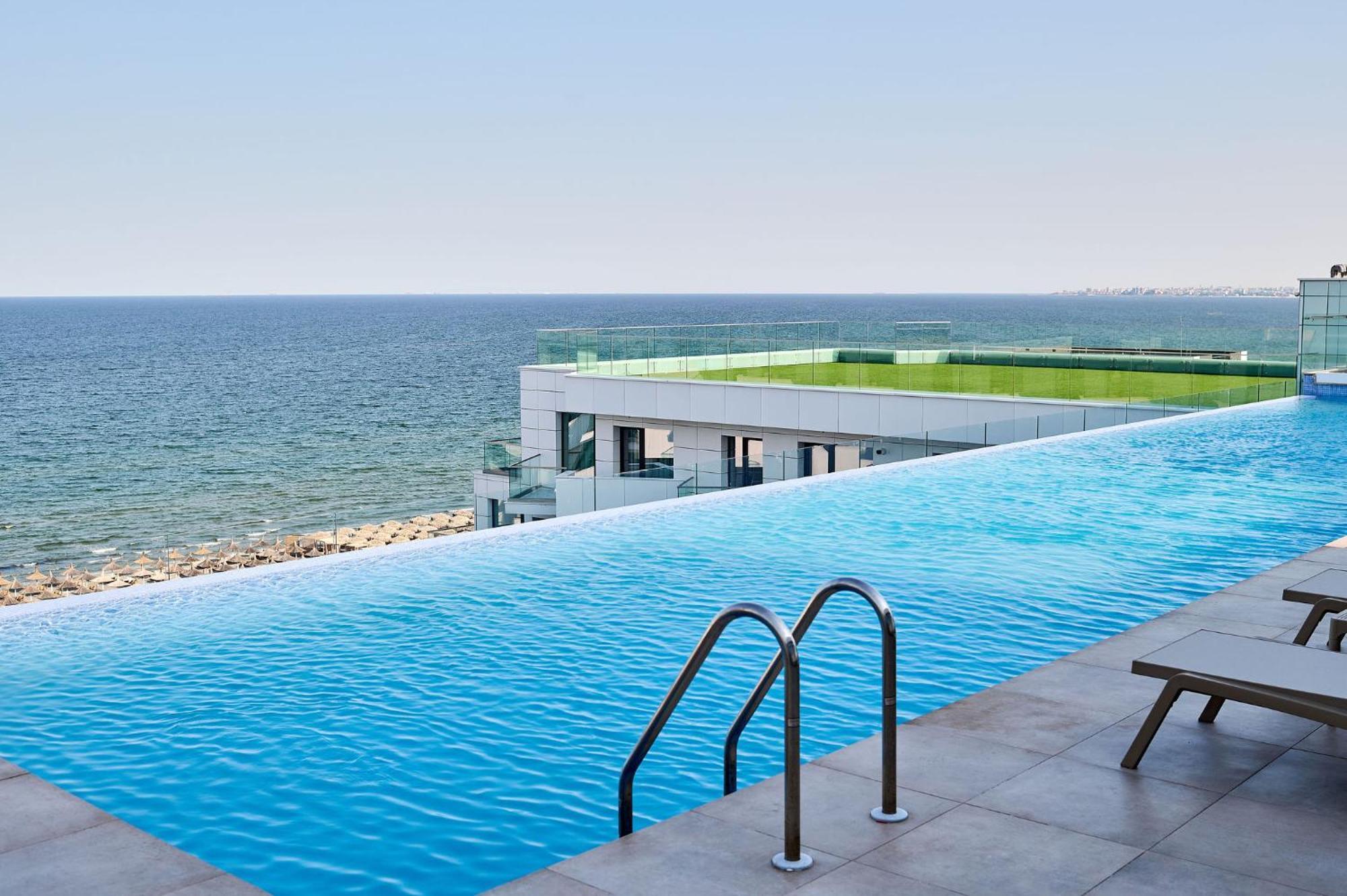 Aqua Vista Infinity Resort & Spa - Studio Lux - Piscina Infinity, Jacuzzi, Sauna, Gym - Privat Navodari Dış mekan fotoğraf